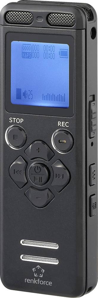 Renkforce RF-DVR-E36 Digitales Diktiergerät Aufzeichnungsdauer (max.)