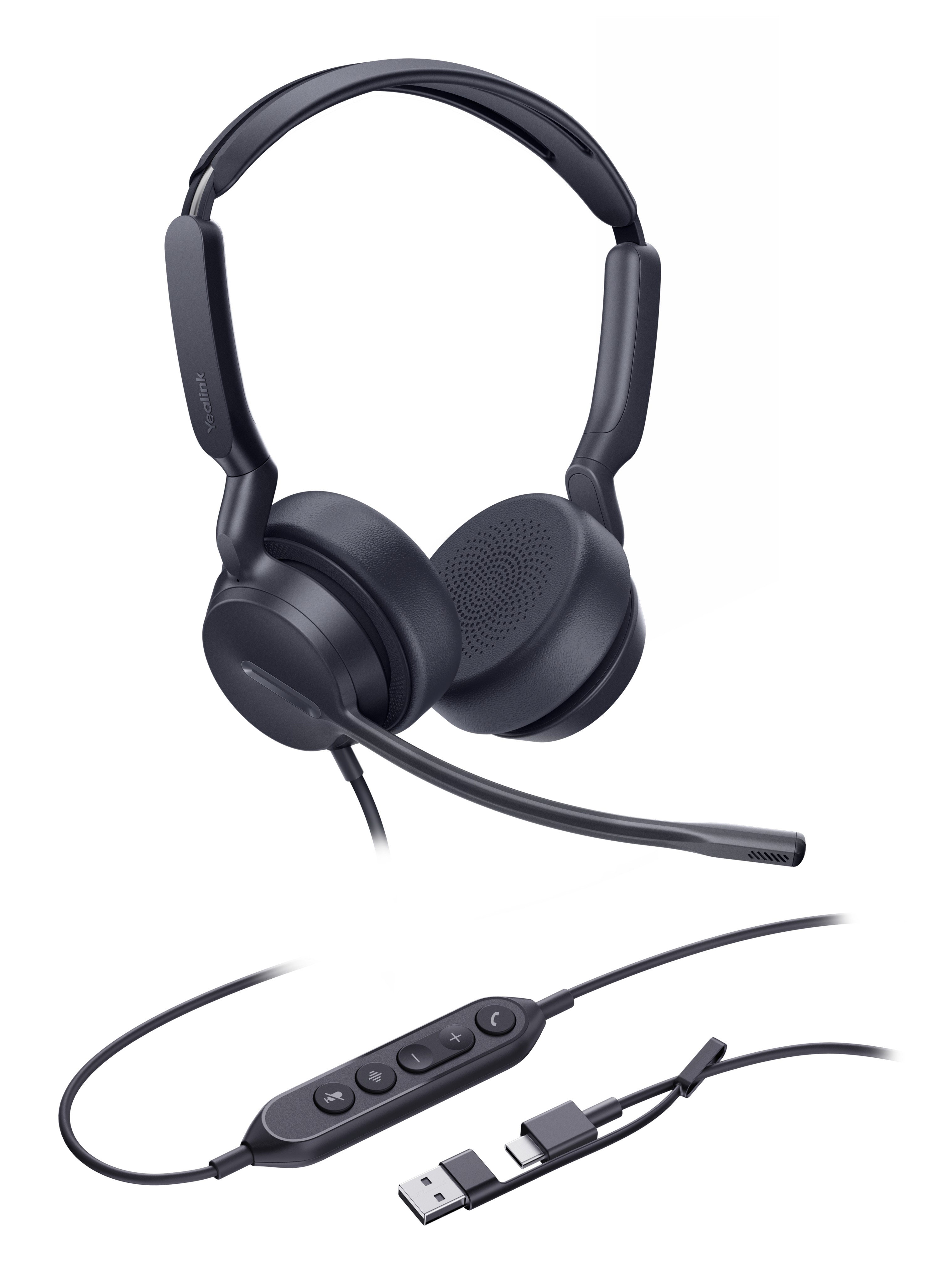 Yealink UH42 Dual UC USB-C/A Headset - Yealink UH42 Dual UC USB-C/A