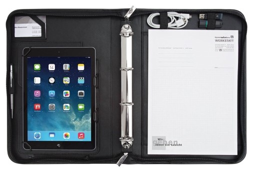 Wedo Elegance 26,7 cm (10.5") Custodia a libro Nero - Wedo Elegance,