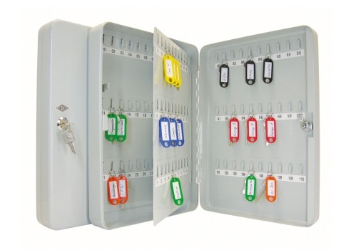 Wedo 10260837X key cabinet/organizer Grey - Wedo 10260837X, Grey, 280