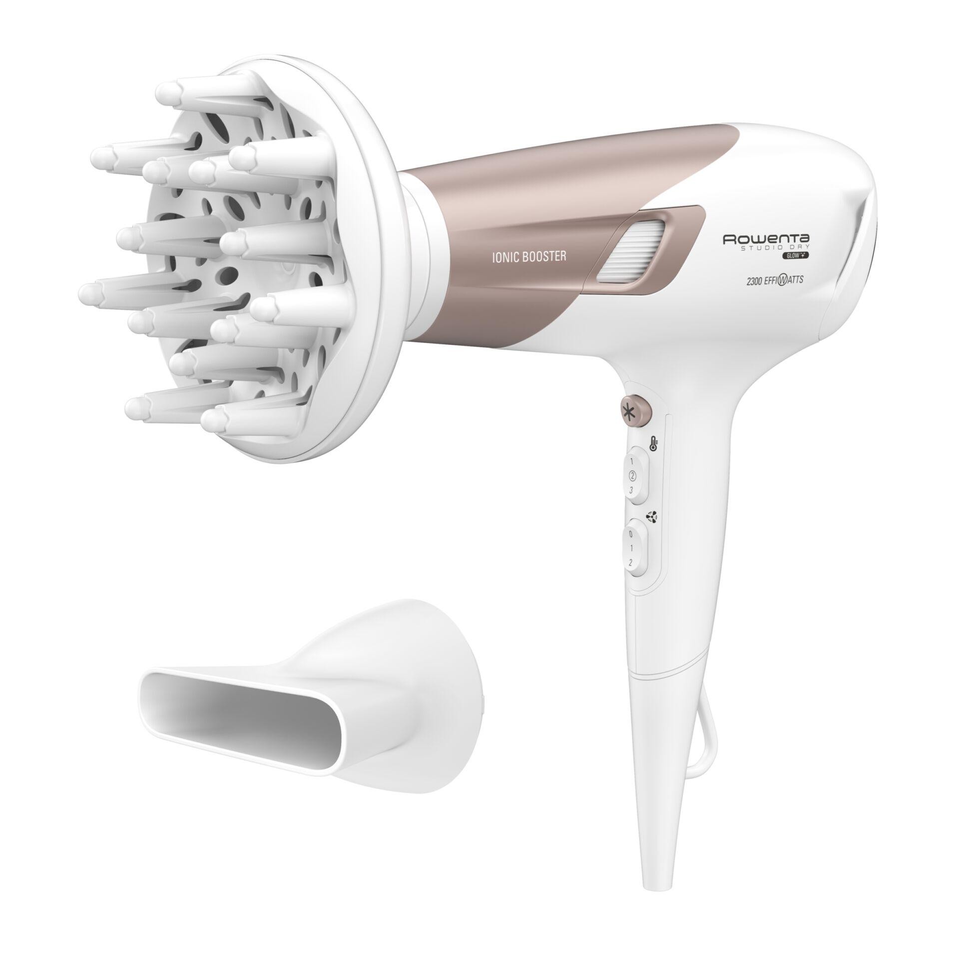 Rowenta Studio Dry CV5830 secador 2300 W Beige, Blanco - Rowenta