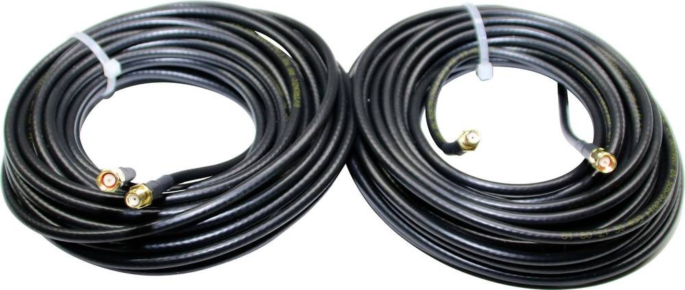 Wittenberg Antennen 4G UMTS Mobilfunk 2 x 3m Duo SMA prise mâle á
