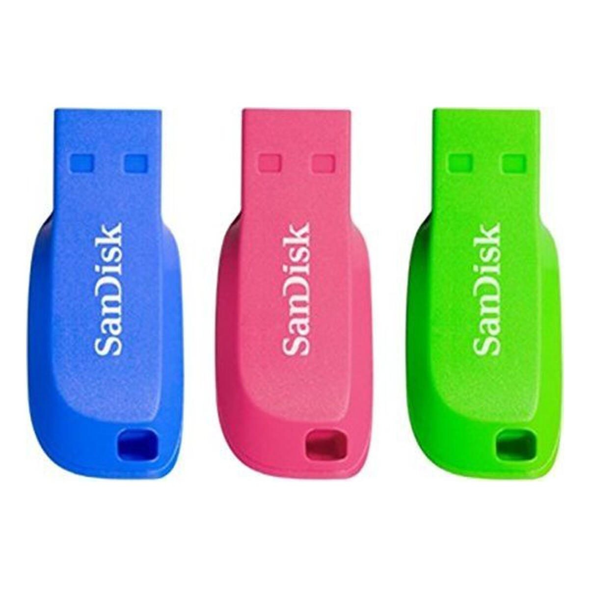 SanDisk Cruzer Blade 16GB lecteur USB flash 16 Go USB Type-A 2.0 Bleu,