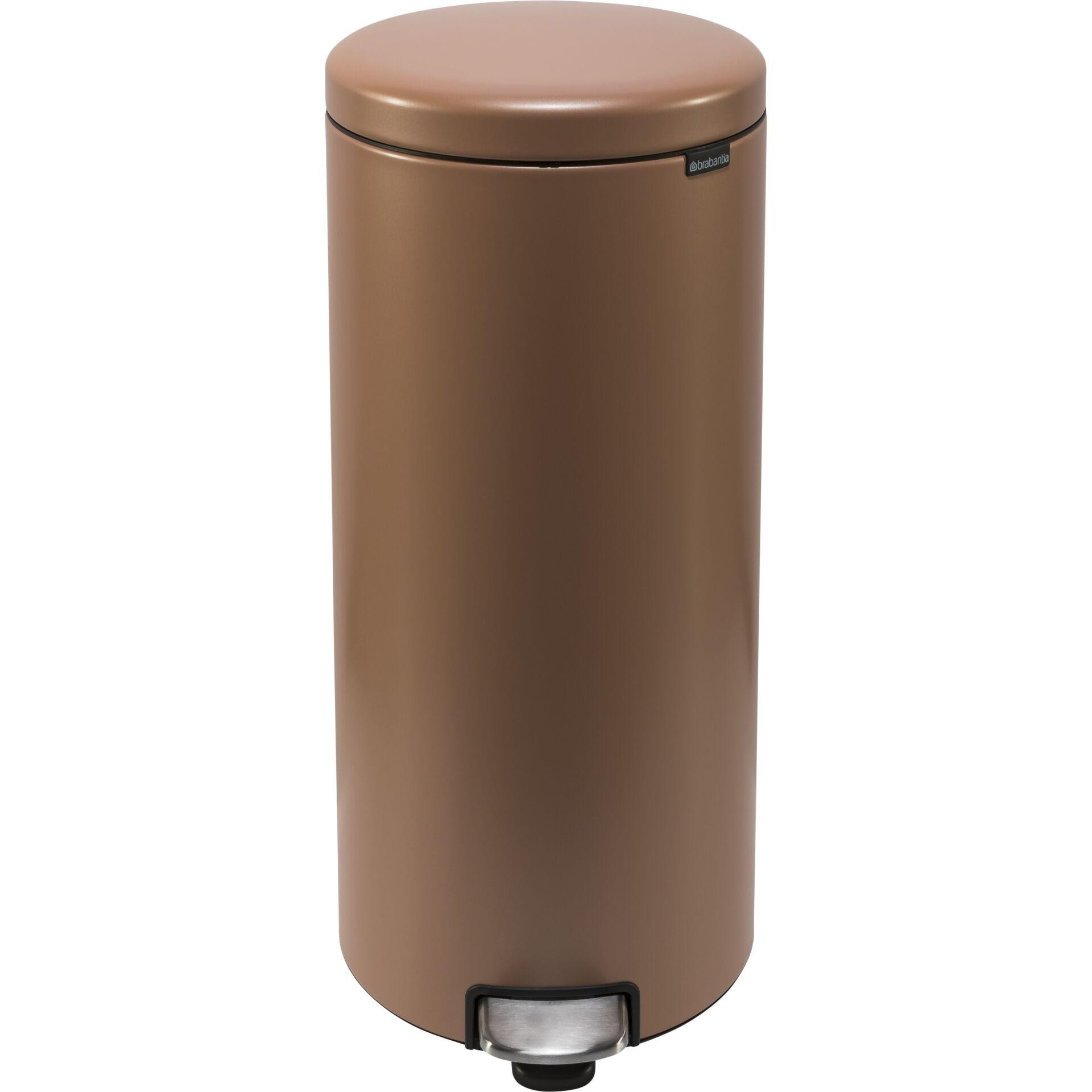 Brabantia 238741 cestino per rifiuti Rotondo Acciaio Rame - Brabantia