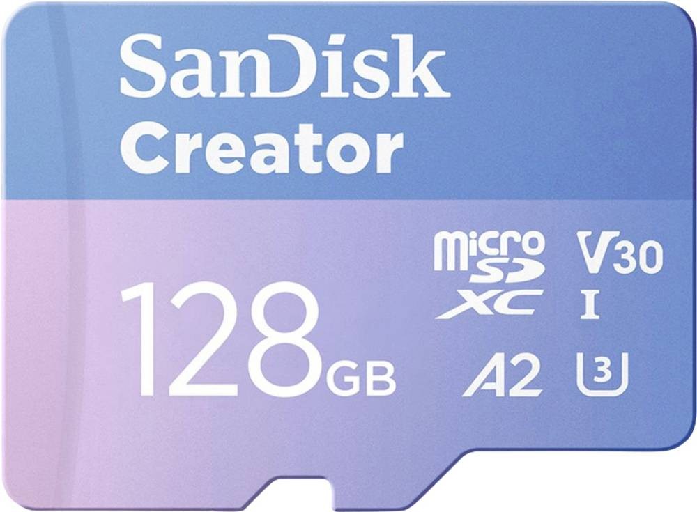 SanDisk Creator 128 GB MicroSDXC UHS-I Class 10 - SanDisk Creator,