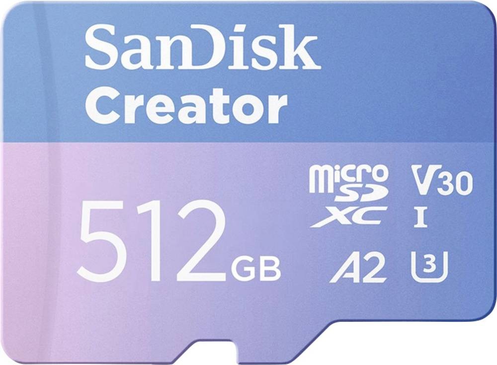 STICK Sandisk SD CARD Sandisk Creator MicroSD 512GB