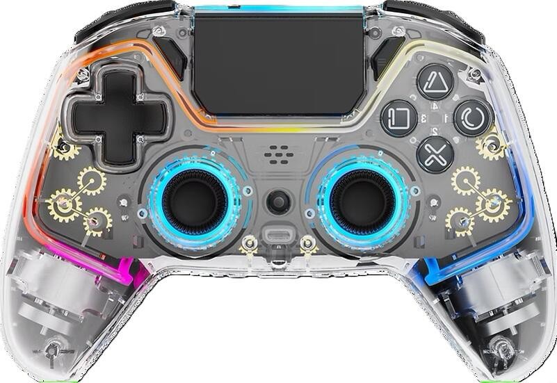 Deltaco Gaming GAM-169-T Gaming Controller Transparent Bluetooth/USB