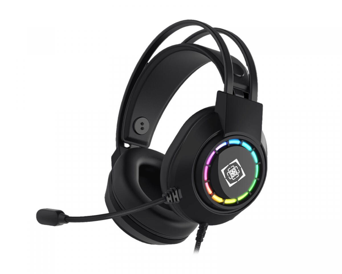 Deltaco Gaming GAM-168 headphones/headset Wired Head-band USB Type-A
