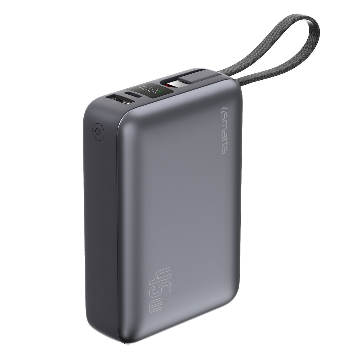 4smarts 541409 power bank Lithium Polymer (LiPo) 20000 mAh Grey -
