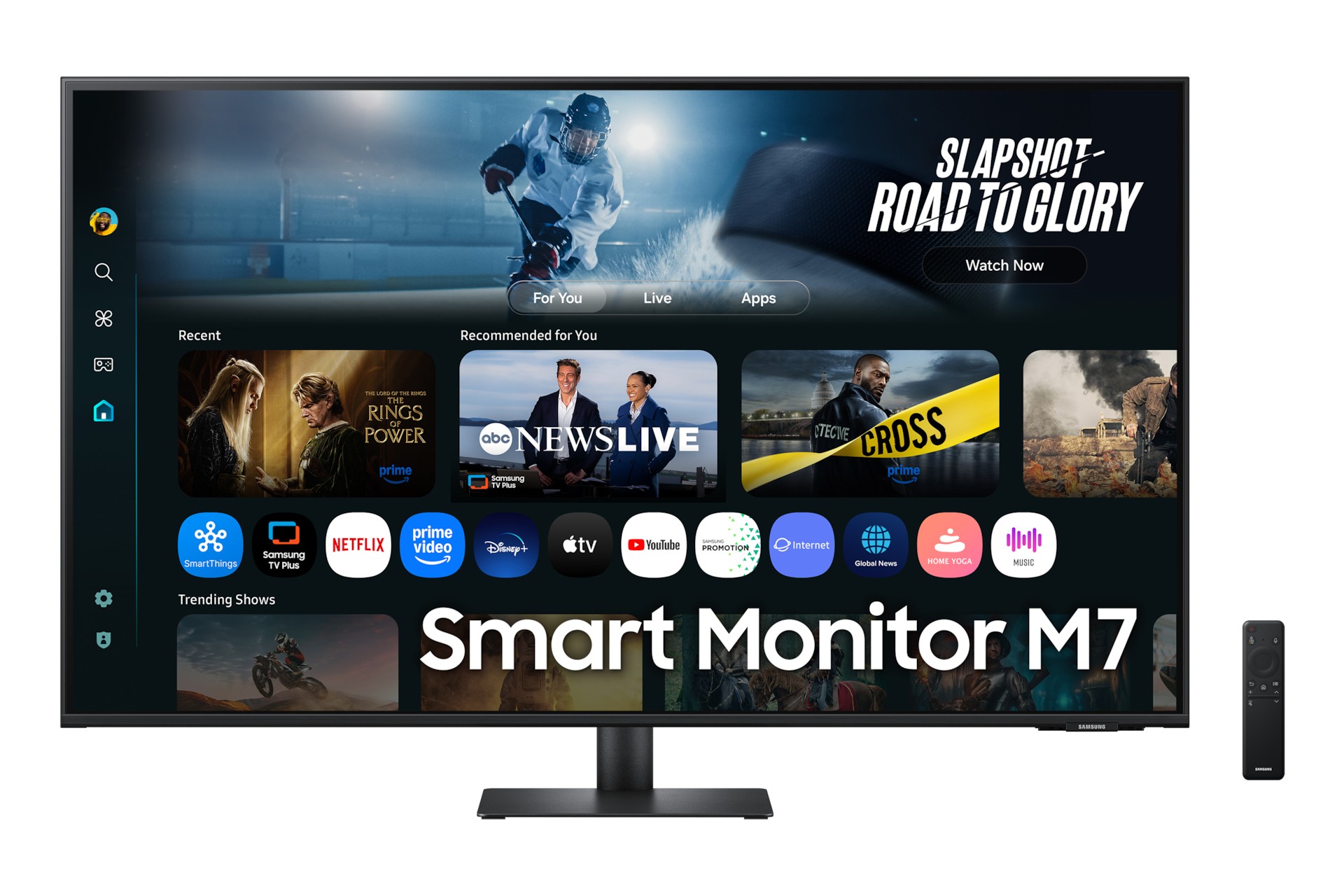 Samsung M7 M70F écran plat de PC 109,2 cm (43") 3840 x 2160 pixels