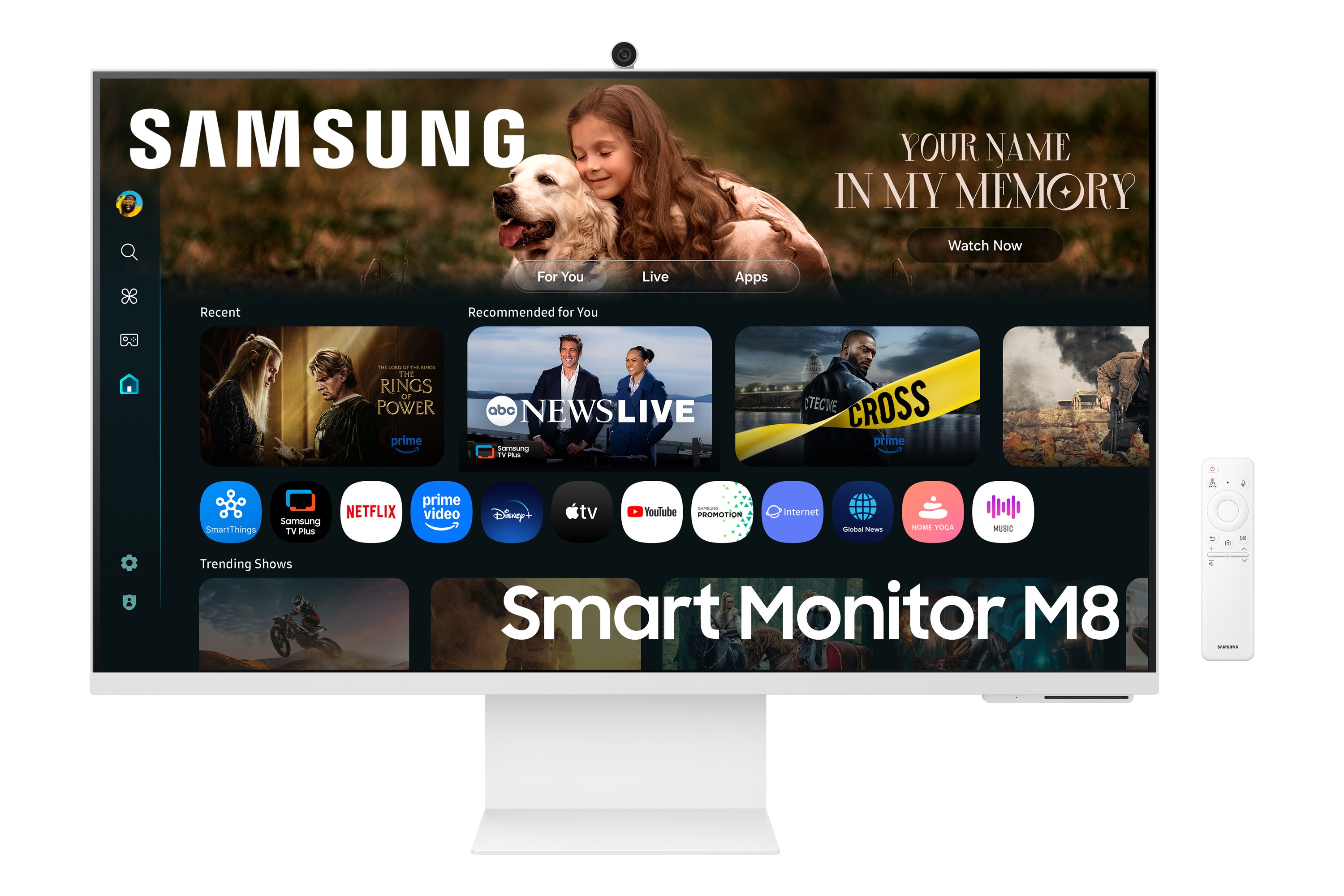 Samsung S32FM801UU 4K HDR10+ Smart Monitor
