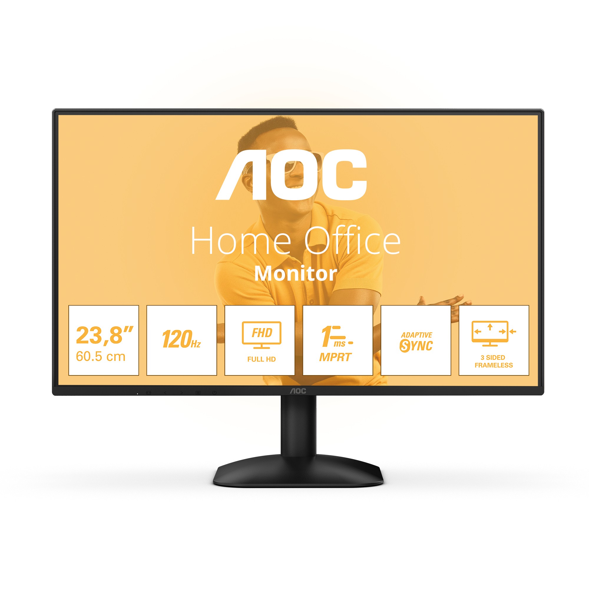AOC 24B31H computer monitor 60.5 cm (23.8") 1920 x 1080 pixels Full