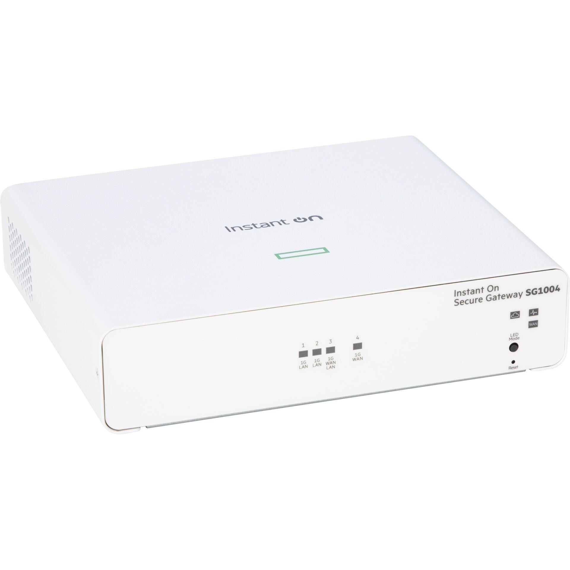 HPE Networking Instant On Secure SG1004 gateway/controller 10, 100,