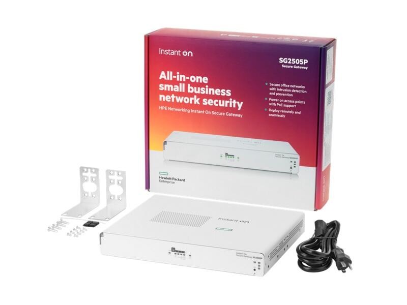 HPE Networking Instant On SGW 5-port PoE+ 64W SG2505P