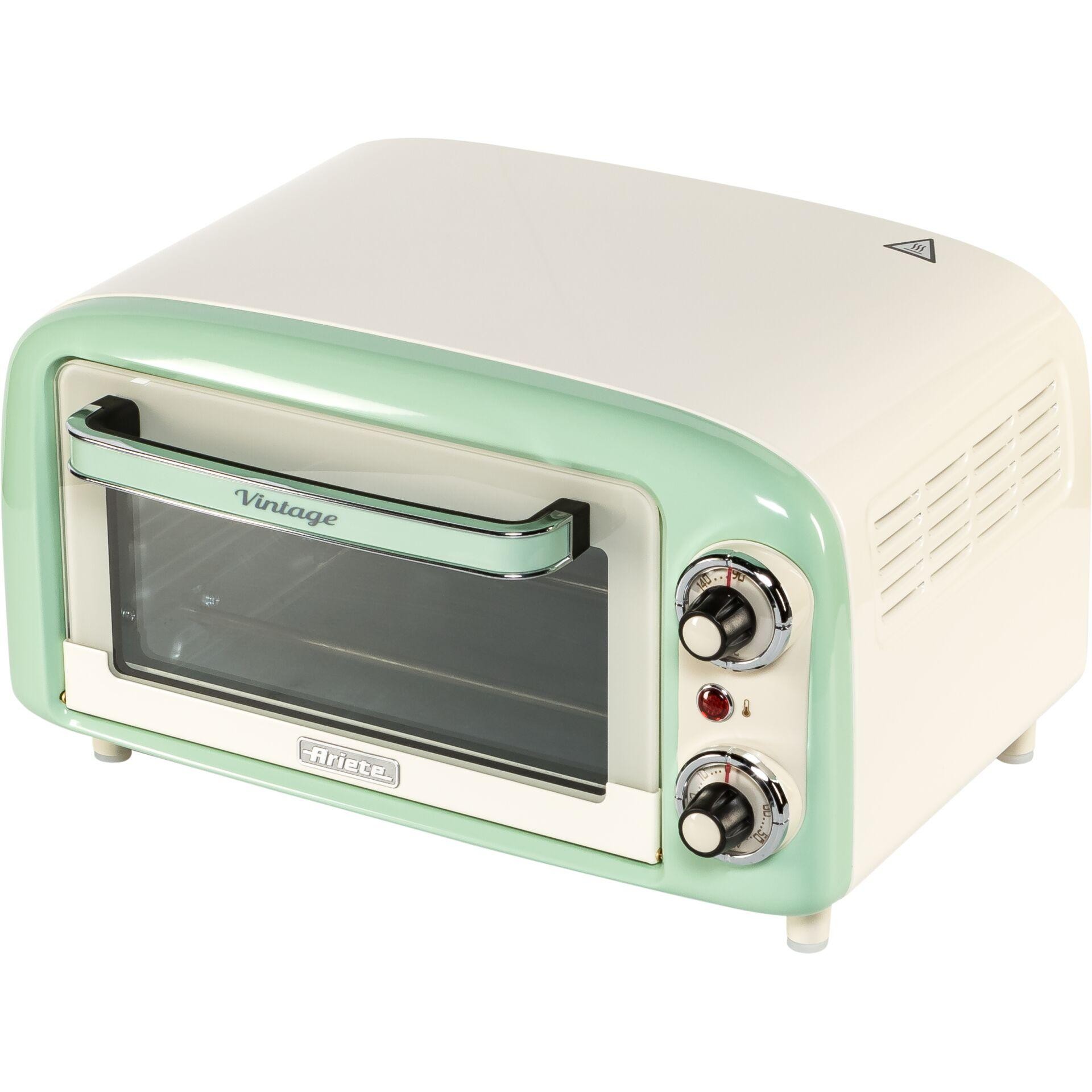 Ariete 3919 Electric Oven Vintage, 800W, 10L capacity, Double glass,