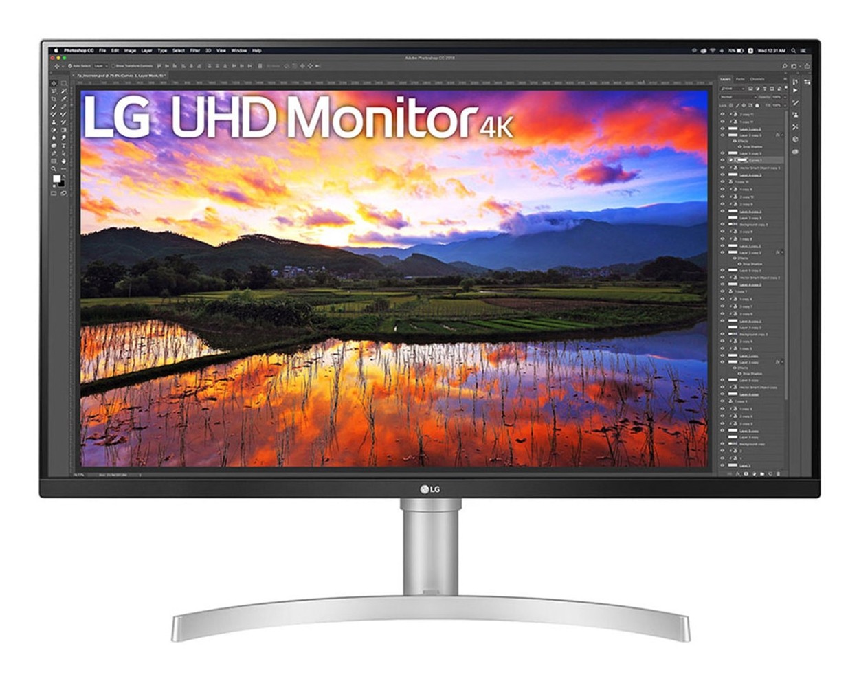 LG 32UN650K-W computer monitor 81.3 cm (32") 3840 x 2160 pixels 4K