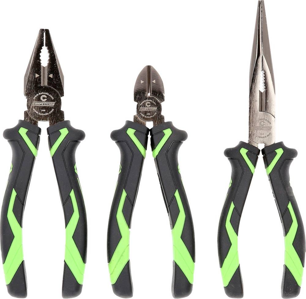 KS Tools 512.0310 Zangen-Set 3teilig
