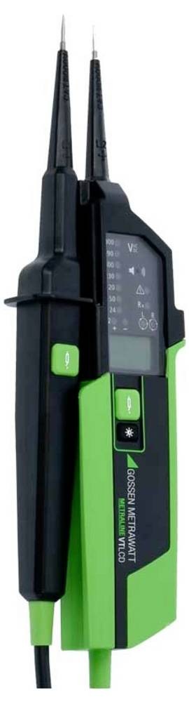 Gossen Metrawatt Spanungsprüfer METRALINE VT LCD