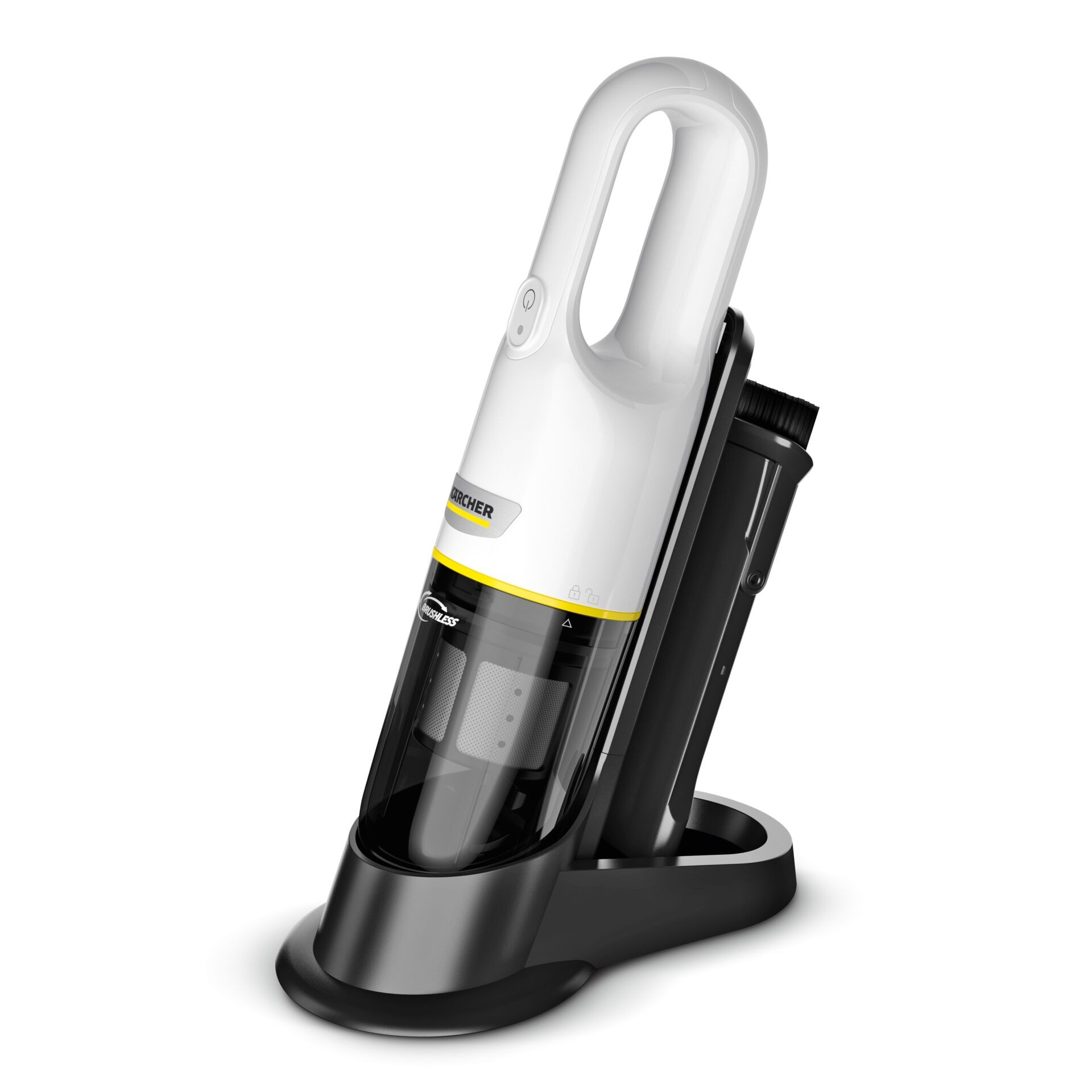 Kärcher CVH 3 Plus handheld vacuum Black, White Bagless - Kärcher