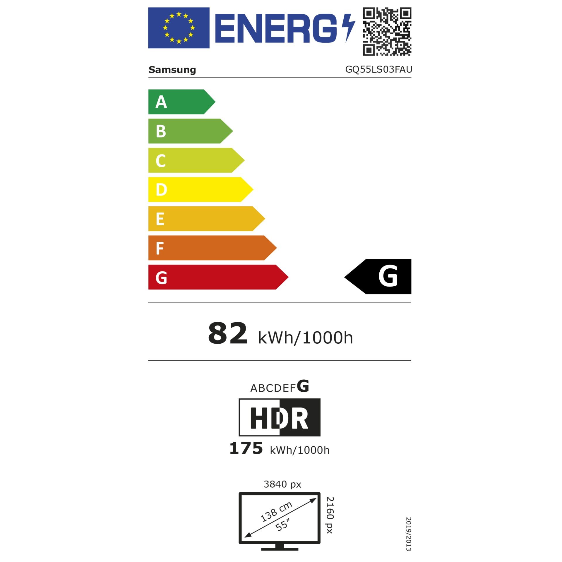 Samsung The Frame GQ55LS03FAU 139.7 cm (55") 4K Ultra HD Smart TV Wi-