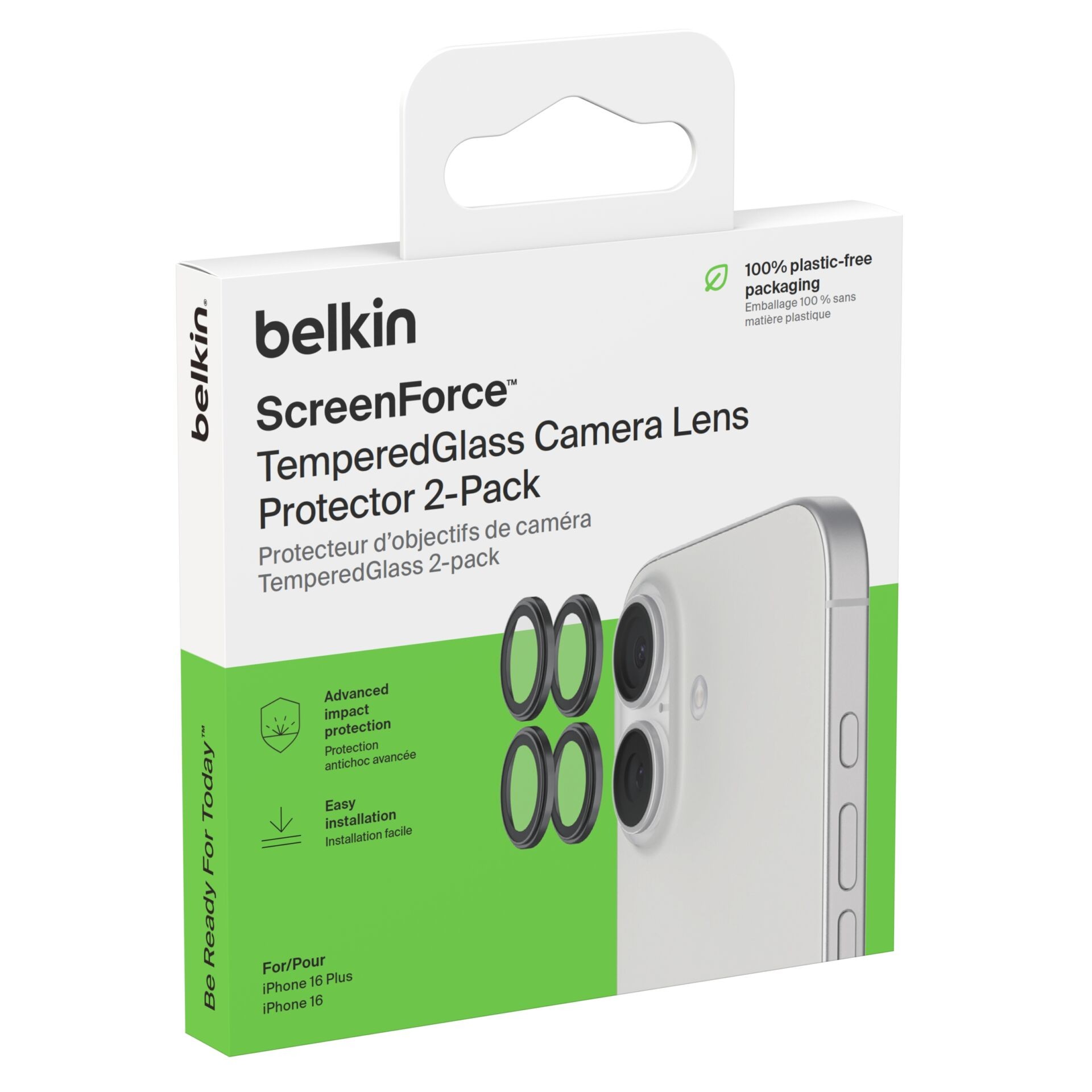 Belkin ScreenForce Protezione per obiettivo della fotocamera Apple 2
