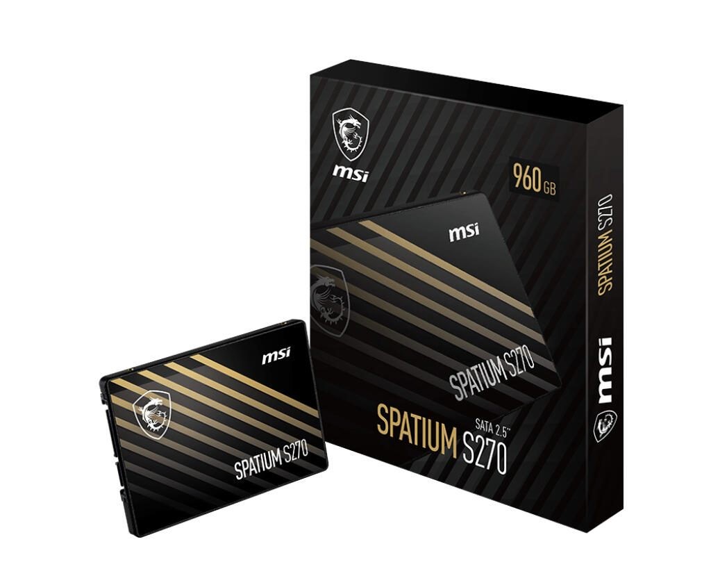2,5" 960GB MSI Spatium S270 SATA6 500/450