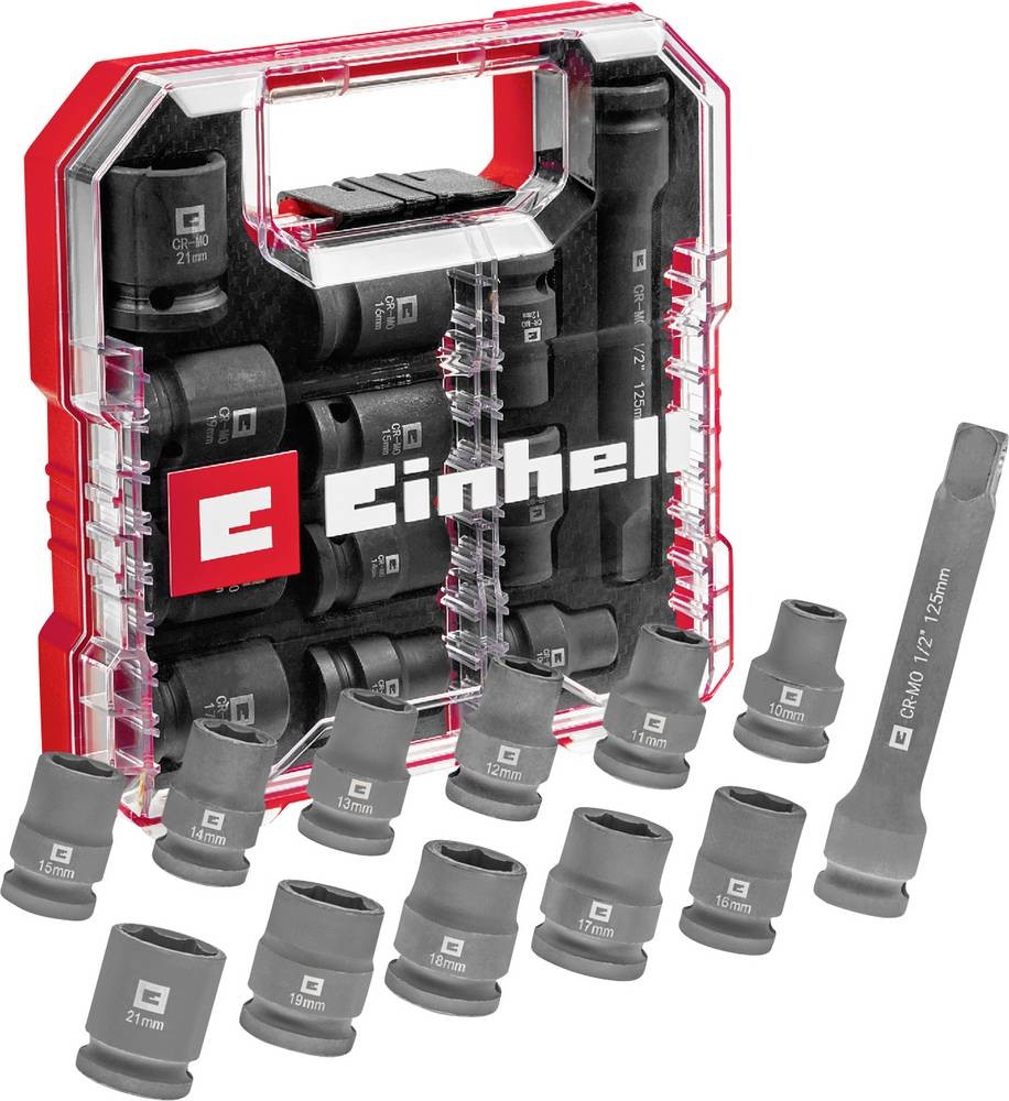 Einhell Impact Bit- and Steckschlüssel-Set 1/2\ 109283