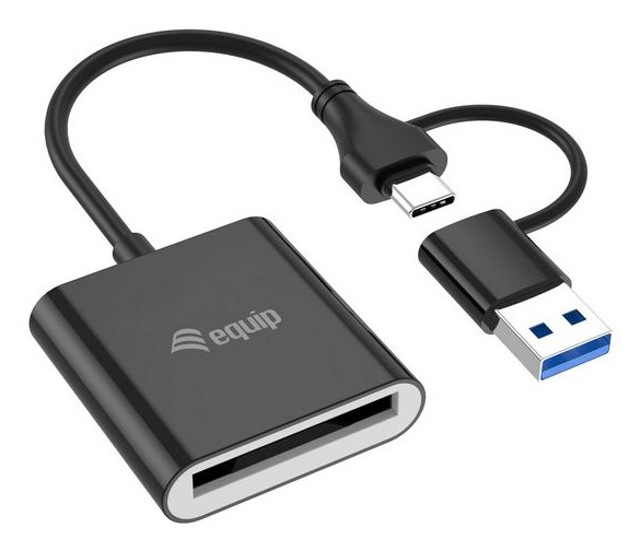 Equip 245461 card reader USB 3.2 Gen 2 (3.1 Gen 2) Type-C Black -