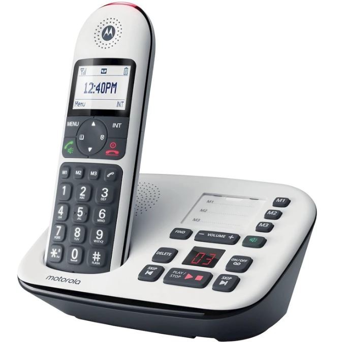 Motorola CD5011 Smart telephone Caller ID Grey, Silver - Motorola