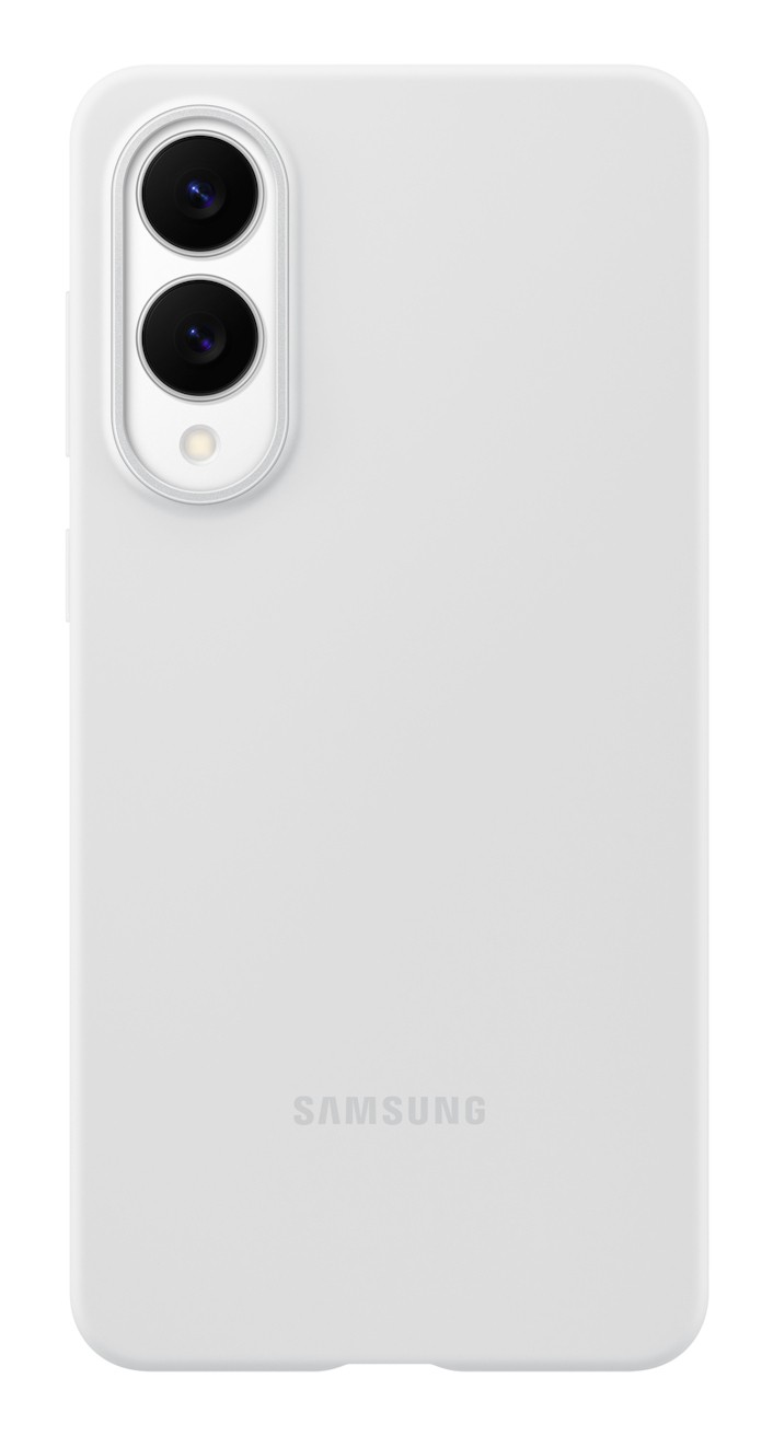 Samsung Silicone Case für Galaxy S25 Edge, Light Gray - Passend für