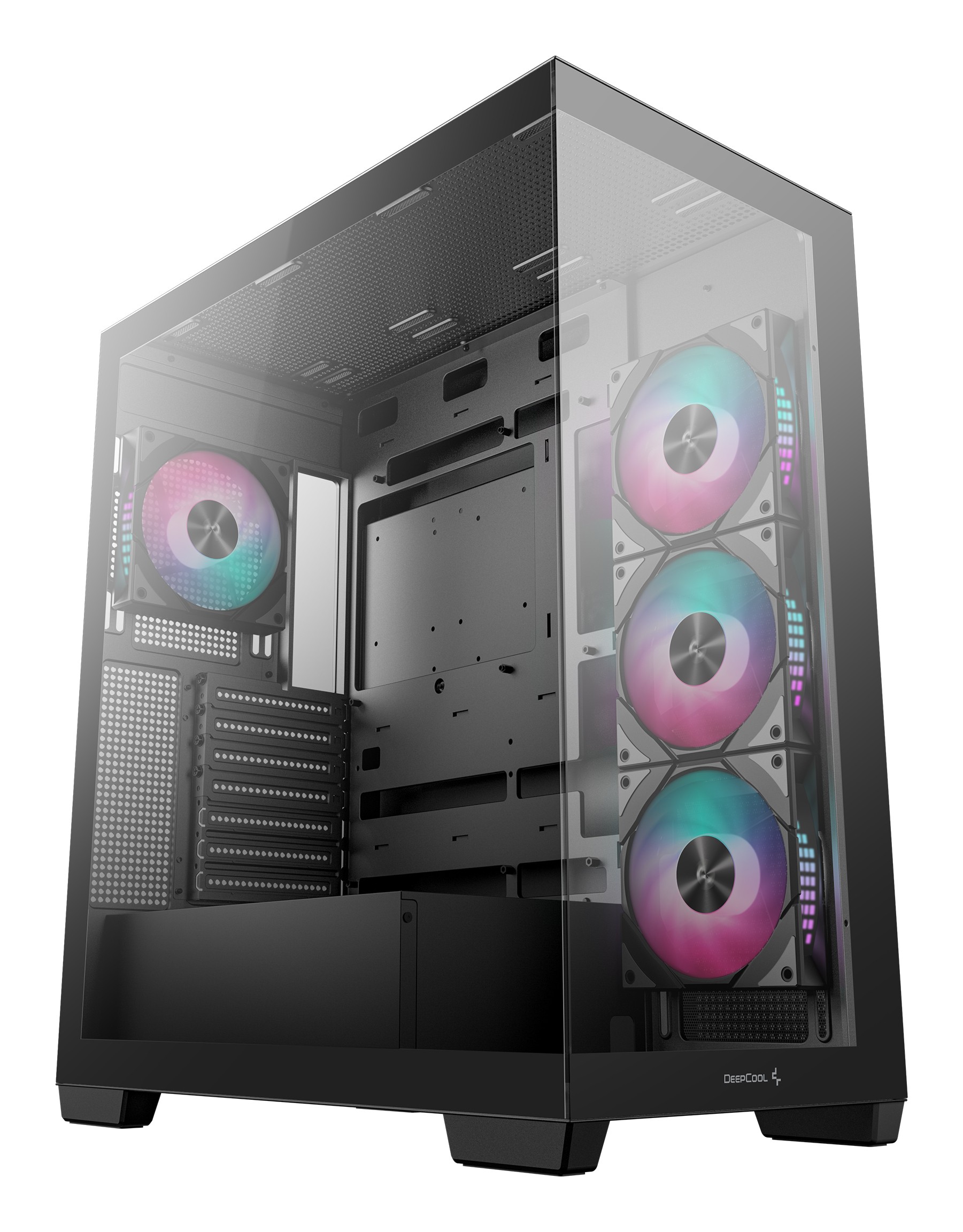 DeepCool CG580 4F Midi Tower Noir - DeepCool CG580 4F, Midi Tower, PC,