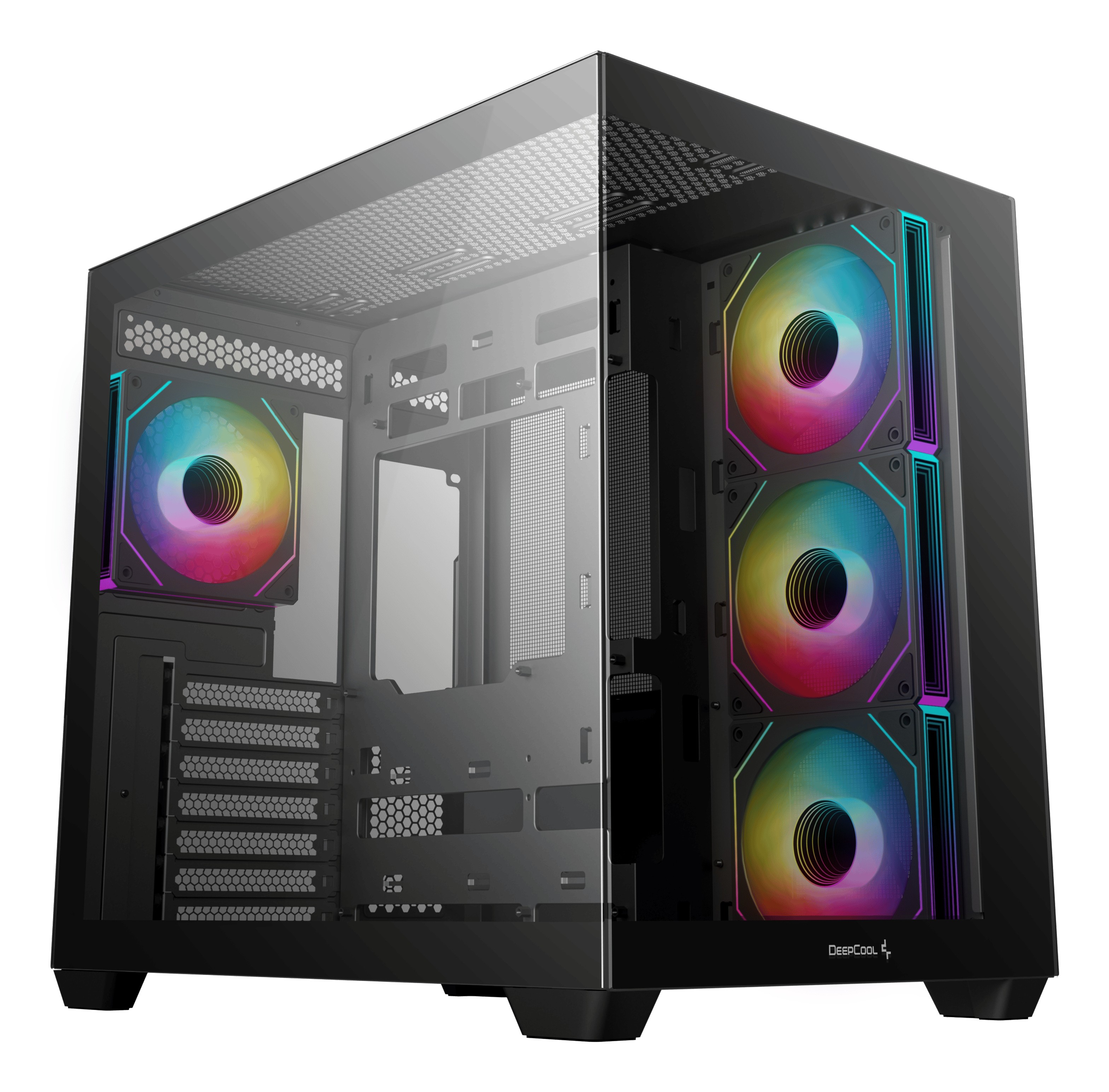 DeepCool CG530 4F Midi Tower Black - DeepCool CG530 4F, Midi Tower,