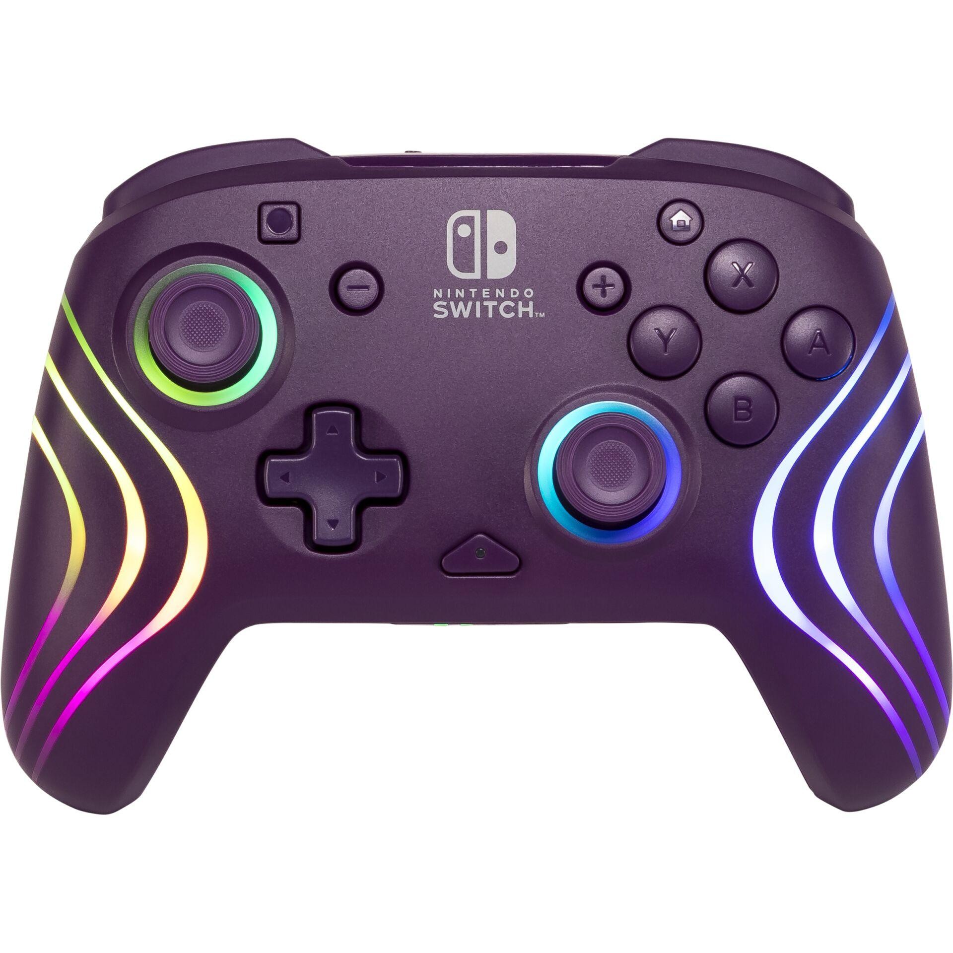 PDP Afterglow wave Lila USB Gamepad Analógico/Digital PC, Xbox