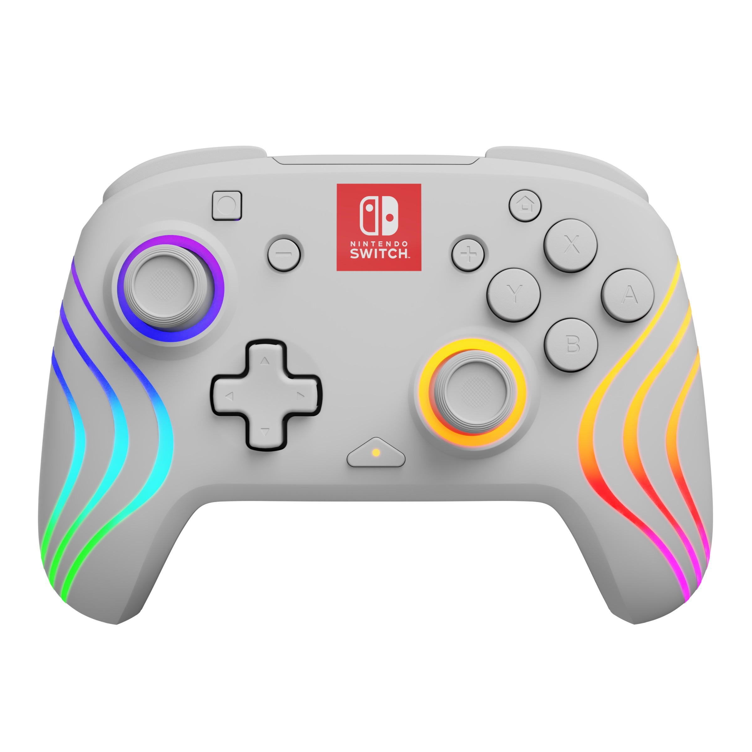 PDP Afterglow Wave Bianco USB Gamepad Analogico/Digitale Nintendo