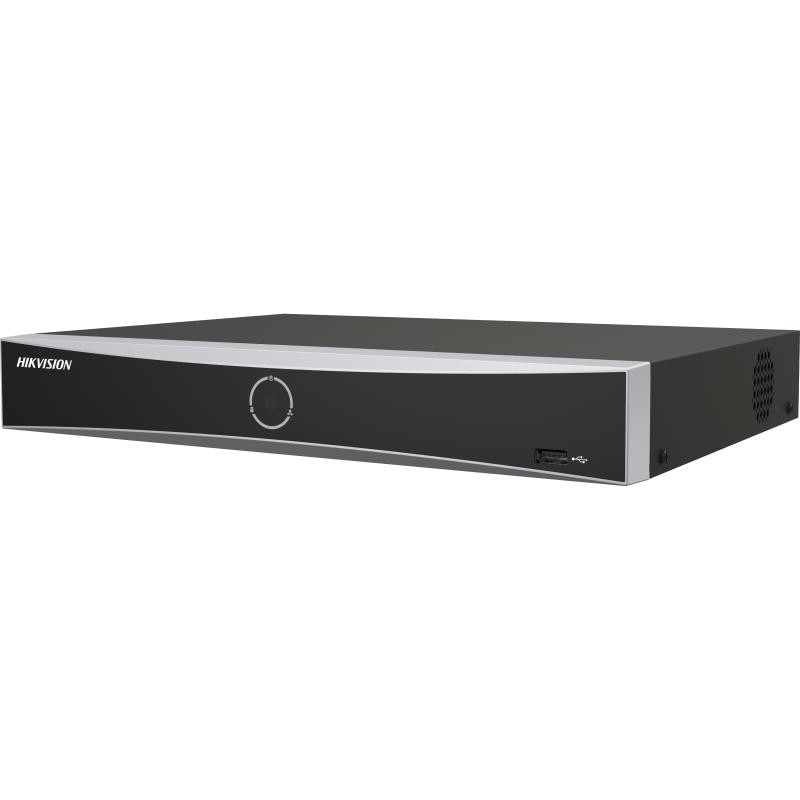 Hikvision DS-7604NXI-K1/4P(D) network video recorder 1U Black -