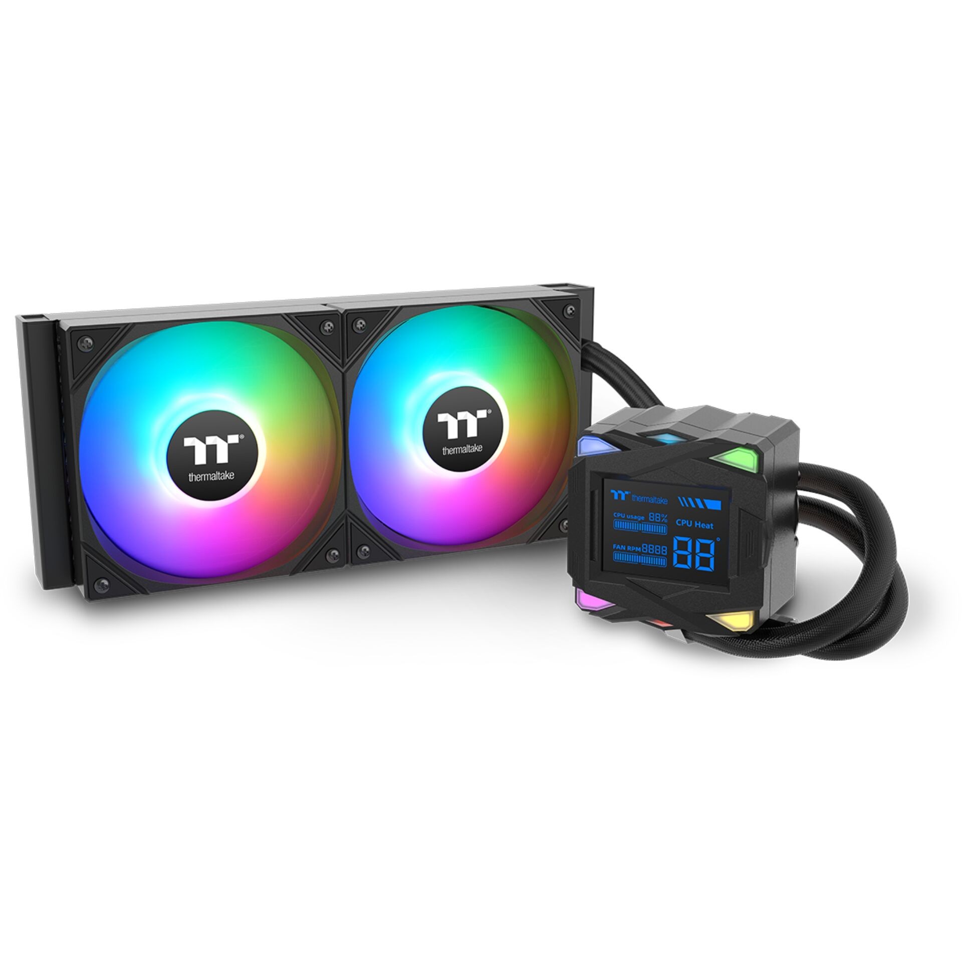 Thermaltake LA240-S ARGB Motherboard Liquid cooling kit 12 cm Black 1