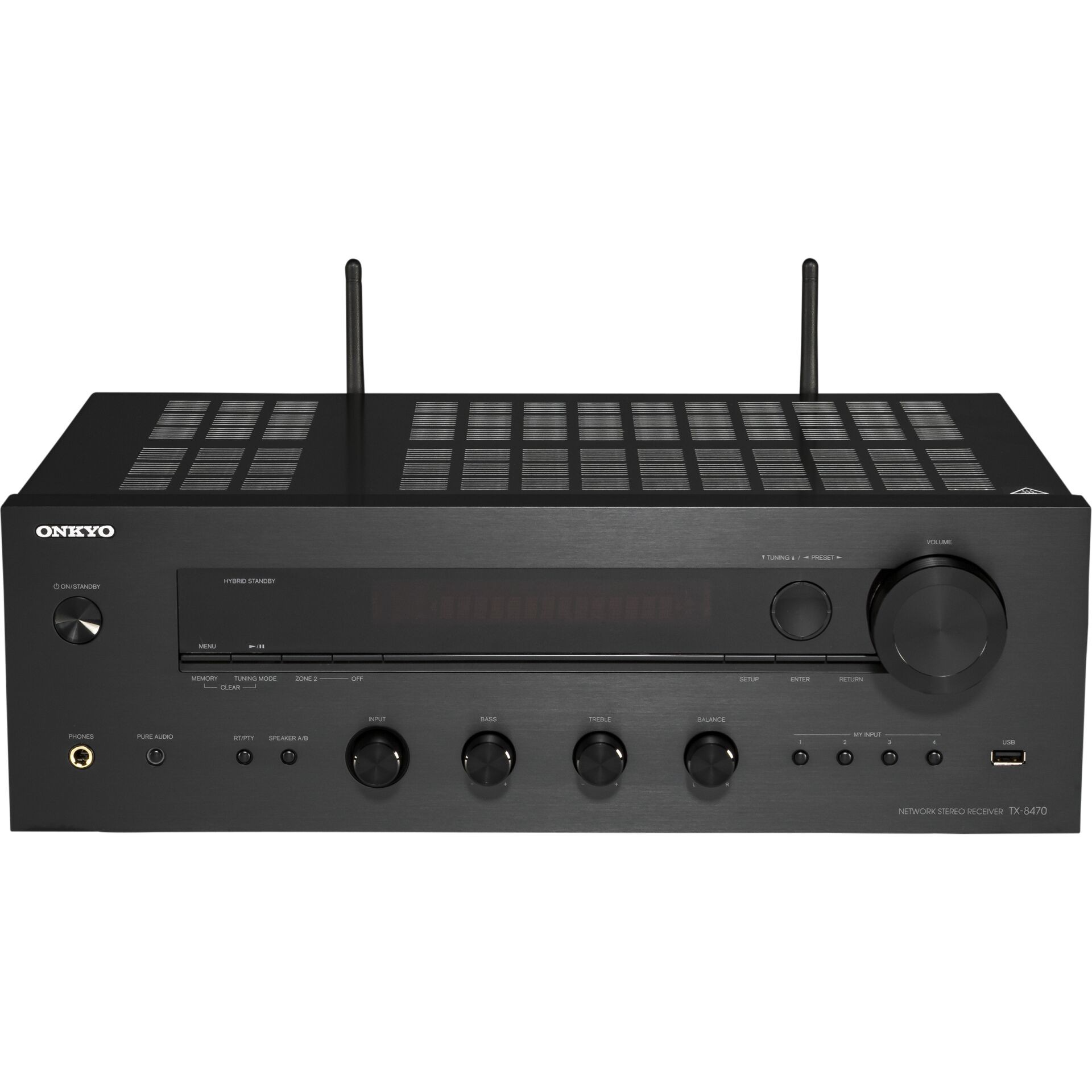 ONKYO TX-8470 AV receiver 110 W 2.0 channels stereo Black - ONKYO TX-