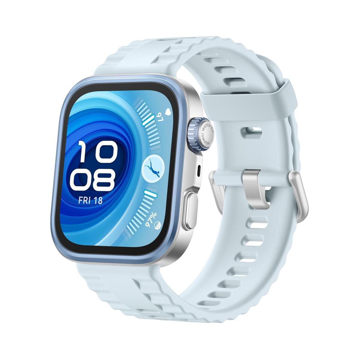 Huawei Watch Fit 4 Pro (Seiya-B29F) Blue Fluoroelastomer Strap