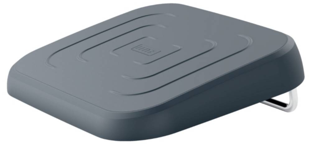 Leitz 65460089 repose-pieds Gris - Leitz 65460089, Gris, Plastique