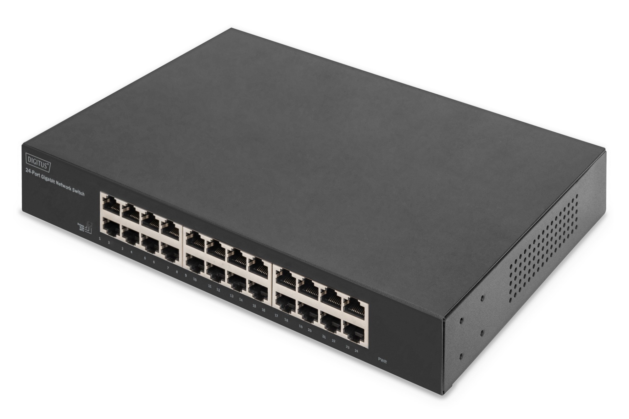 Digitus Switch Gigabit a 24 porte, 19 pollici, non gestito - Digitus