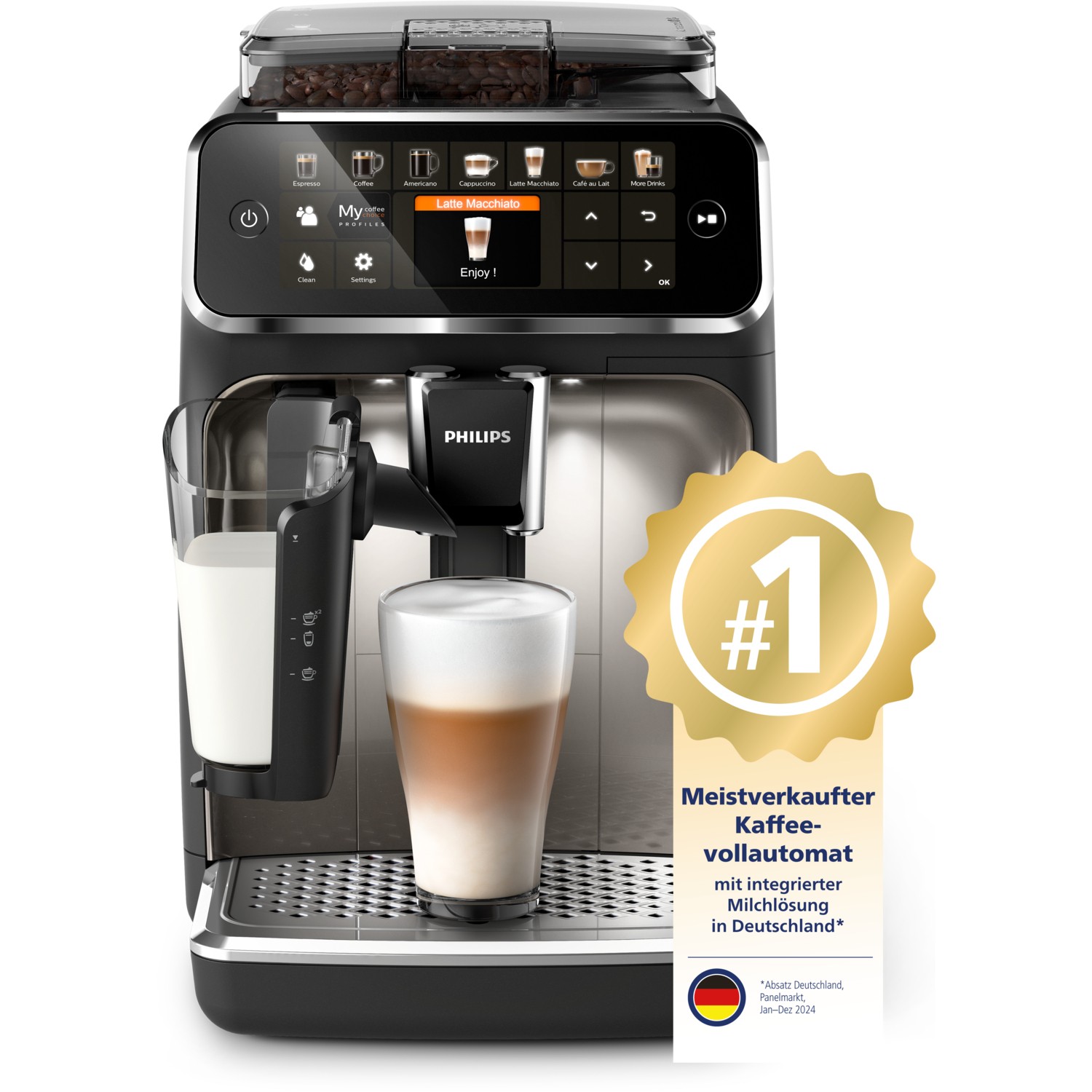 Philips Series 5400 LatteGo EP5447/90 Macchina da caffè automaticha -