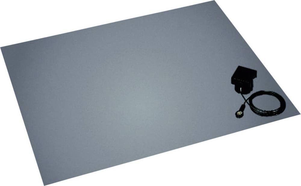 BJZ C-211 152 10,3 ESD-Bodenmatten-Set Platin-Grau (L x B x H) 1500 x
