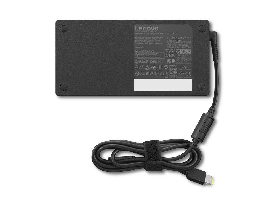 Lenovo 4X21L18247 power adapter/inverter Indoor 300 W Black - Lenovo