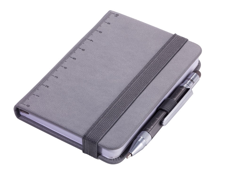 TROIKA NPP25/GY writing notebook A7 128 sheets Grey - TROIKA NPP25/GY,