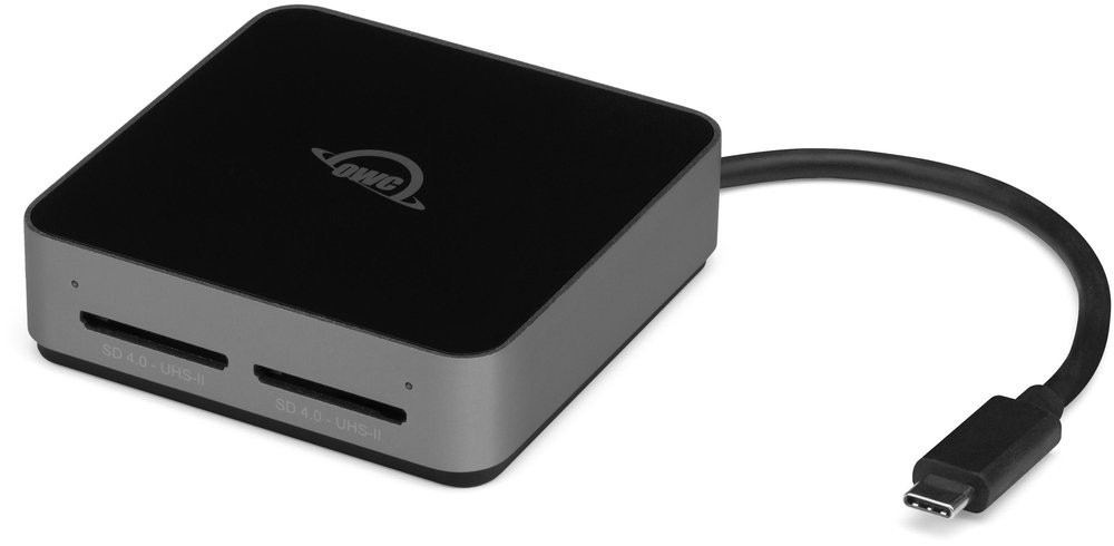 OWC Atlas card reader USB 3.2 Gen 2 (3.1 Gen 2) Type-C Black - OWC