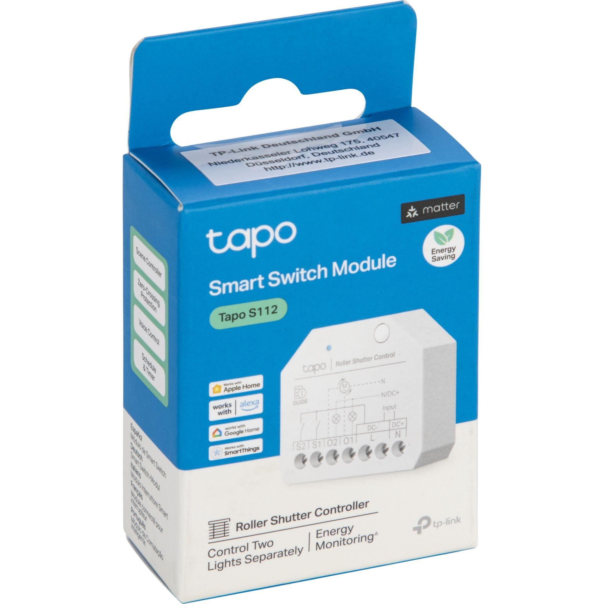 TP-Link Tapo S112 Actionneur blind/shutter - TP-Link Tapo S112,