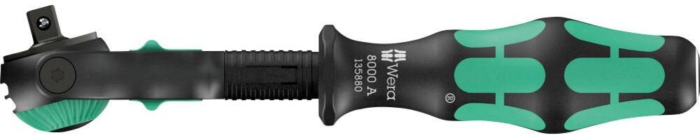 Wera 8000A Black Edition 05135880001 Zyklop-Knarre 1/4\ 152mm