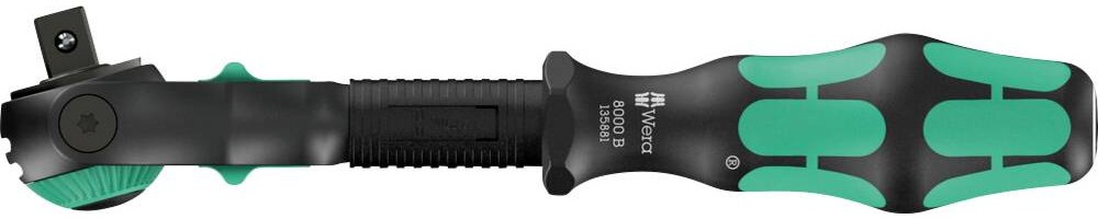 Wera 8000 B Black Edition 05135881001 Zyklop-Knarre 3/8\ 199mm