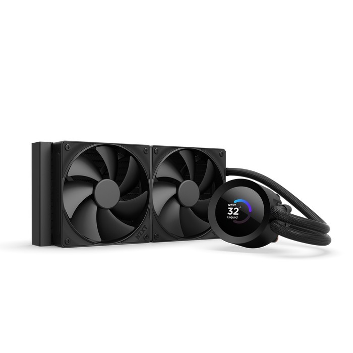 NZXT Kraken Plus 240 Processor All-in-one liquid cooler 12 cm Black -