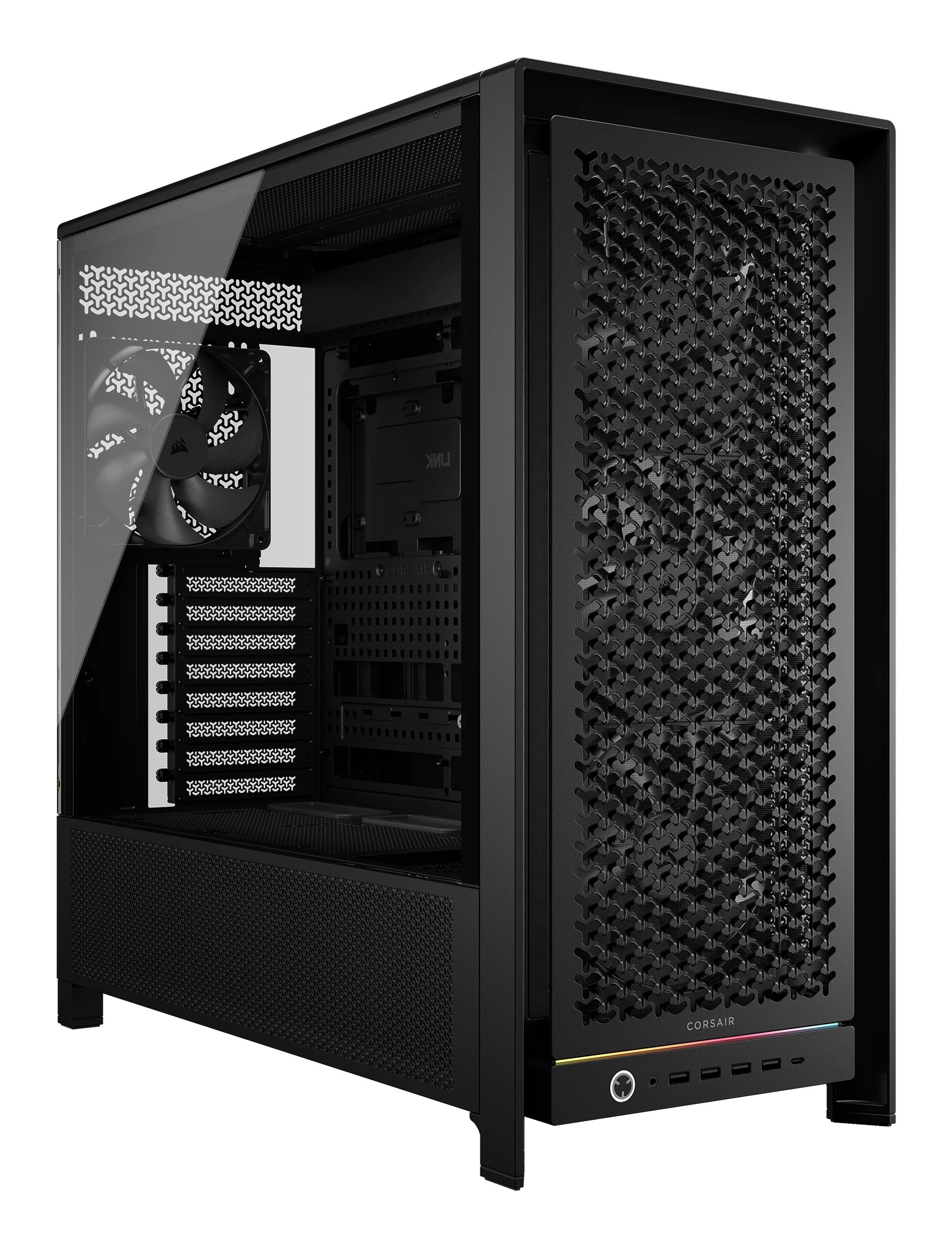 Corsair FRAME 5000D RS Midi Tower Noir - Corsair FRAME 5000D RS, Midi